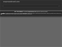 Tablet Screenshot of empresasbrasil.com